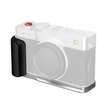 SmallRig 5447 L-förmige Montageplatte Silikongriff für FUJIFILM X-E5 silber