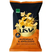 Lisas Chips Kesselchips Alpensalz & Essig bio