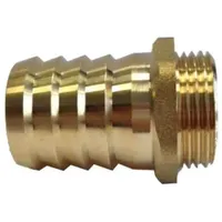 KLASEBO® Messing Schlauchstutzen 1 1/4 Zoll, Außengewinde, 32mm