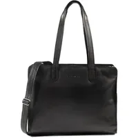 Plevier Power Aktentasche Leder 41.5 cm Laptopfach schwarz