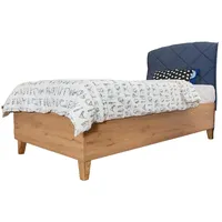 Xl moebel gmbh Kinderbett Einzelbett 1-tlg. Holz blau/braun