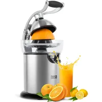 Teesa Elektrische Zitruspresse silber