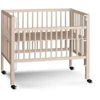 TiSsi Maxi Beistellbett 90x50 cm, als verwendbar, höhenverstellbar, Lattenrost