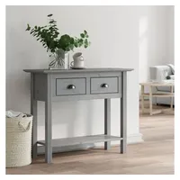 VidaXL BODO Konsolentisch 91x35x74 cm grau