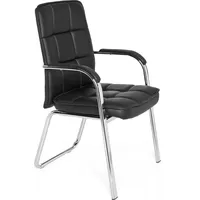 HJH Office Borne Kunstleder Schwarz