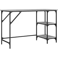 VidaXL Schreibtisch Grau Sonoma