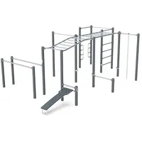 Kompan Kraftstation Outdoor-Fitness-Station Pro 5, Für Outdoorfitness-Parks, Generationenspielplätze usw.