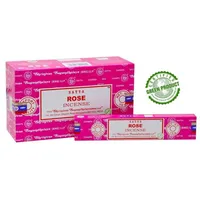 Saraswati Räucherstäbchen Satya Sai Baba "Rose" Incense 15gr.