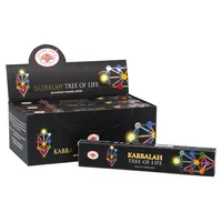 Saraswati Räucherstäbchen Green Tree "Kaballah Tree of Life" 15gr.