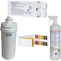BieTal Reinigungsset für Wassersprudler mit Spülpatrone Kunststoff