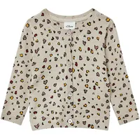S.Oliver Strickcardigan aus Viskosemix mit All-over-Print - 92