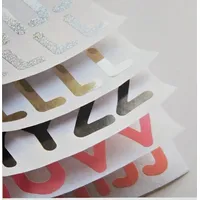 Rico Design Stickerblock Alphabet 10 Blatt DIN A5