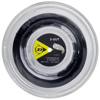 Dunlop S Gut 200 M Tennisrollen Saite - Black