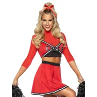 Leg Avenue Varsity Cheerleader Babe Kostüm Damen M-L