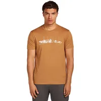 Icebreaker 150 Tech Lite Herren T-Shirt (Orange XXL)