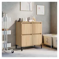 VidaXL Sideboard Sonoma-Eiche 60x35x70 cm Holzwerkstoff