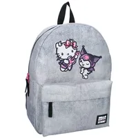 COFI 1453 Hello Kitty Rucksack Courageous Crew, Grau