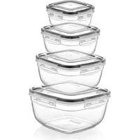 Michelino Nora Frischhaltedosen-Set grau 4-teilig