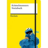 Reclam Philipp Jun. Krümelmonsters Notizbuch: Hochwertiges Notizbuch, A5, liniert,