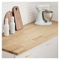 VidaXL Küchenarbeitsplatte 140x63,5x2,7 cm Massivholz Eiche Rechteckig