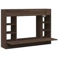 VidaXL Eckschreibtisch Braun Eichen-Optik