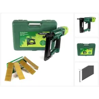 Prebena 2XR-J50 Druckluftnagler im Transportkoffer + Prebena Stauchkopfnägel Brads