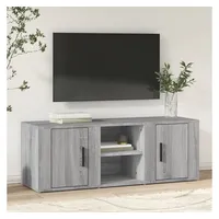 VidaXL TV-Schrank Grau Sonoma 100x31,5x35 cm Holzwerkstoff