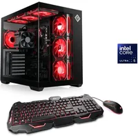 CSL PC "Vitrum Advanced V24533", schwarz, Microsoft Windows 11