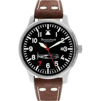 Messerschmitt 109-42R7-A Herren-Automatikuhr Flieger ME109 Rote 7