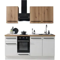 BASIC by Balculina Pantryküche Torcello 180 cm weiß