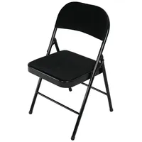 Hti-Living Klappstuhl Wedigo Velvet Schwarz
