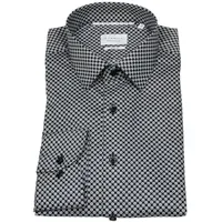 Eterna Hemd mit Muster Mehrfarbig 38