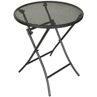 DEGAMO MOCCA Bistrotisch Ø 60 x 72,5 cm Grau