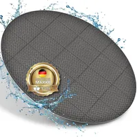 Tillvex tillvex® Whirlpool Unterlage rund 240cm Grau | Bodenmatte