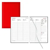 Lediberg 942 Buchkalender 2026 (Wochenplaner) rot
