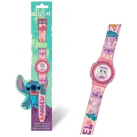 Lilo & Stitch Angel Digitaluhr 1-tlg Gehäusefarbe Pink Armbandtyp