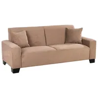 A.Z. Iwaniccy Iwaniccy Sofa 3-Sitzer JULIA, Greige - Webstoff