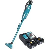 Makita DCL 283 FRT Akku-Handstaubsauger inkl. 2 x 5,0