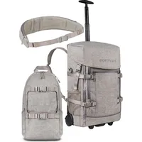 Normani Reisetasche Handgepäck beige