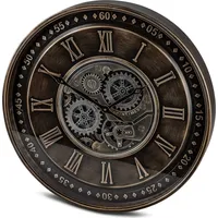 Formano Wanduhr XXL 59 cm 59 braun