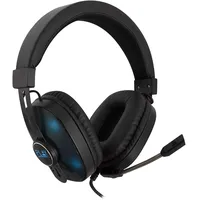 Ewent Play PL3321 binaurales Kopfband schwarz - Kopfhörer (Spiel