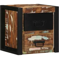 VidaXL Nachtschrank Mehrfarbig 40 x 35 x 40 cm