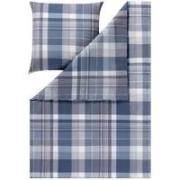 Estella Kuschelflanell Bettwäsche Ambros navy