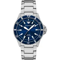 Emporio Armani Solaruhr AR11697 Edelstahl 44 mm AR11697