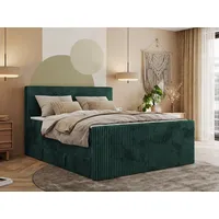 Mks möbel MKS MEBLE Boxspringbett mit zwei Bettkästen TILIANO