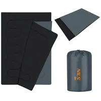 NILS CAMP Doppelschlafsack Nc2001 Nils Camp schwarz|grau|orange NO SIZE