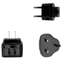 Zafferano Universal Netzteil 2 x USB-A schwarz