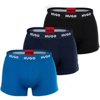 Hugo underwear Trunk Triplet Pack Schwarz/Blau XXL 3er Pack