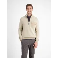 Lerros Strickpullover Troyer Beige XXL