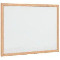 VidaXL Magnetisches Whiteboard mit massivem Kiefernholzrahmen 40x30 cm